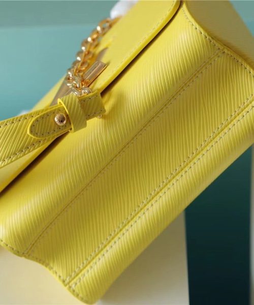 1:1 Replica Louis Vuitton LV Twist PM Epi Yellow Luxury Bag For Women - 7.5in/19cm