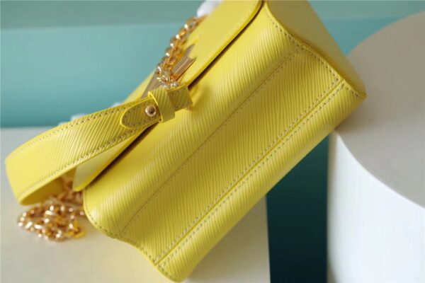 1:1 Replica Louis Vuitton LV Twist PM Epi Yellow Luxury Bag For Women - 7.5in/19cm