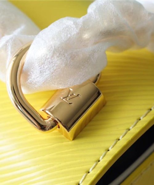 1:1 Replica Louis Vuitton LV Twist PM Epi Yellow Luxury Bag For Women - 7.5in/19cm