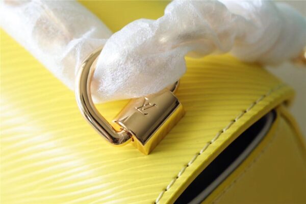 1:1 Replica Louis Vuitton LV Twist PM Epi Yellow Luxury Bag For Women - 7.5in/19cm