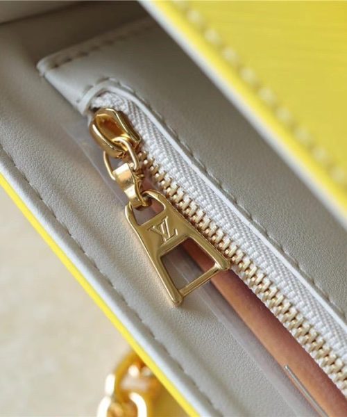 1:1 Replica Louis Vuitton LV Twist PM Epi Yellow Luxury Bag For Women - 7.5in/19cm