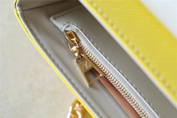 1:1 Replica Louis Vuitton LV Twist PM Epi Yellow Luxury Bag For Women - 7.5in/19cm