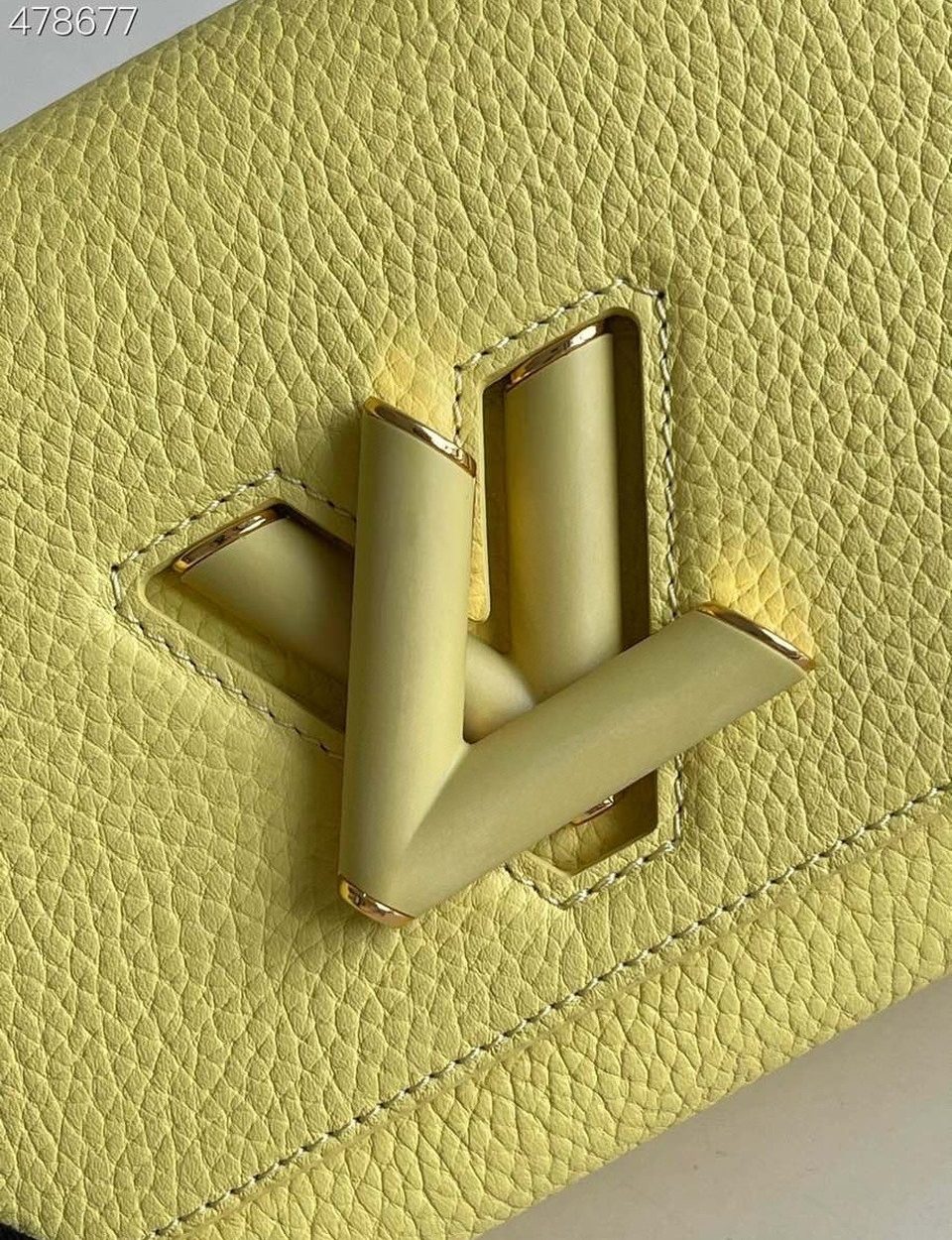 1:1 Replica Louis Vuitton LV Twist PM Ginger Yellow Luxury Bag For Women M58571 -  7.5in/19cm