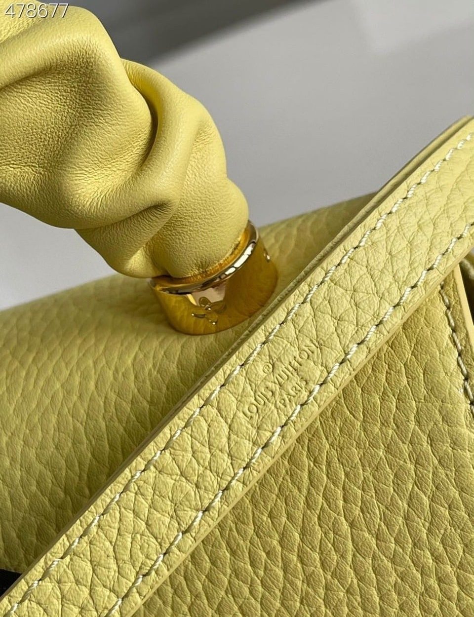 1:1 Replica Louis Vuitton LV Twist PM Ginger Yellow Luxury Bag For Women M58571 -  7.5in/19cm