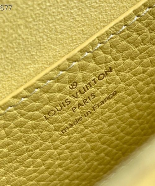 1:1 Replica Louis Vuitton LV Twist PM Ginger Yellow Luxury Bag For Women M58571 -  7.5in/19cm