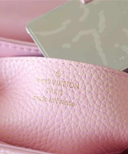 1:1 Replica Louis Vuitton LV Twist PM Grain Pink Luxury Bag For Women M20699 - 7.5in/19cm