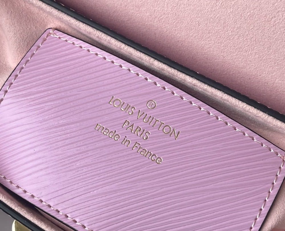 1:1 Replica Louis Vuitton LV Twist PM Monogram Flower Wisteria Purple Luxury Bag For Women M59405 - 9.1in/23cm