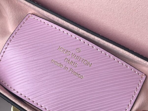 1:1 Replica Louis Vuitton LV Twist PM Monogram Flower Wisteria Purple Luxury Bag For Women M59405 - 9.1in/23cm