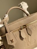1:1 Replica Louis Vuitton LV Vanity PM Handbag Monogram Empreinte Tourterelle Beige Luxury Bag For Women M45608 -  7.5in/19cm