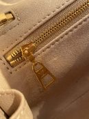 1:1 Replica Louis Vuitton LV Vanity PM Handbag Monogram Empreinte Tourterelle Beige Luxury Bag For Women M45608 -  7.5in/19cm