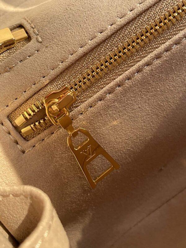1:1 Replica Louis Vuitton LV Vanity PM Handbag Monogram Empreinte Tourterelle Beige Luxury Bag For Women M45608 -  7.5in/19cm