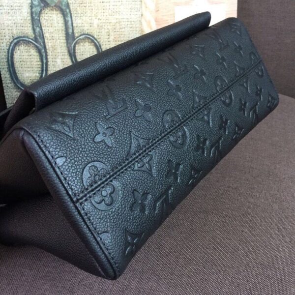 1:1 Replica Louis Vuitton LV Vavin MM Monogram Empreinte Black Luxury Bag For Women M44150 -  9.8in/25cm