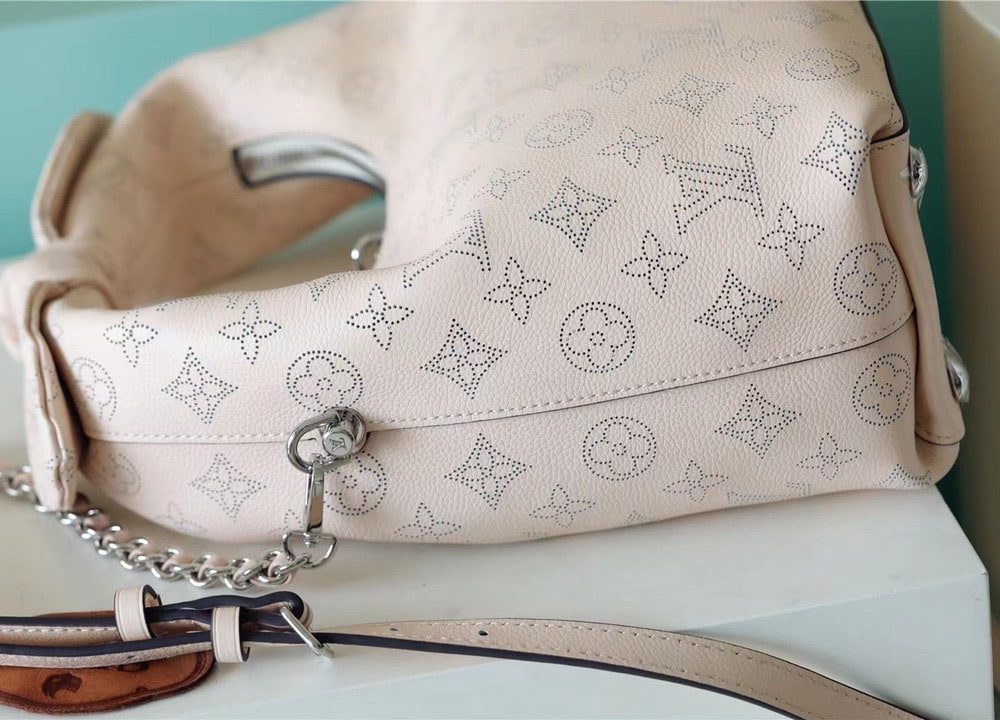 1:1 Replica Louis Vuitton LV Why Knot MM Mahina Luxury Bag For Women M20788 - 13.4in/ 34cm