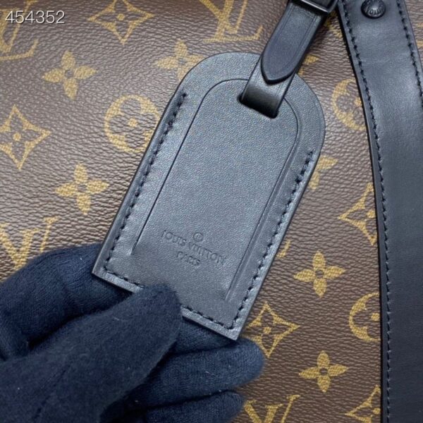 1:1 Replica Louis Vuitton LV Keepall Bandouliere 50 Monogram Canvas Essential Bag For Men M45616 - 19.7in/ 50cm