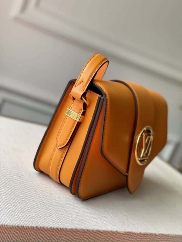 1:1 Replica Louis Vuitton LV LV Pont 9 Smooth Calfskin Leather Luxury Bag For Women M55946 - 9.1in/22cm