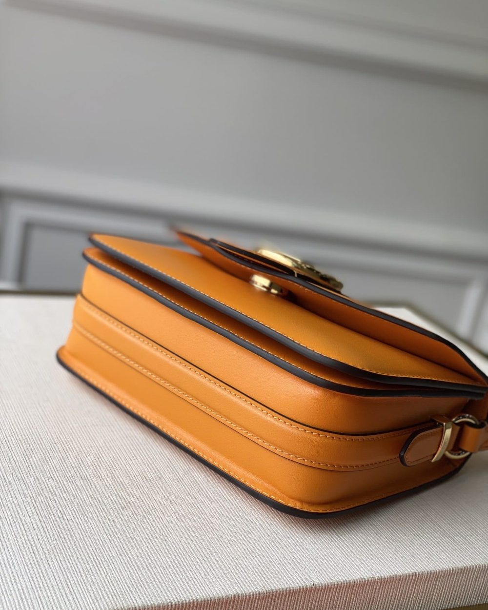 1:1 Replica Louis Vuitton LV LV Pont 9 Smooth Calfskin Leather Luxury Bag For Women M55946 - 9.1in/22cm