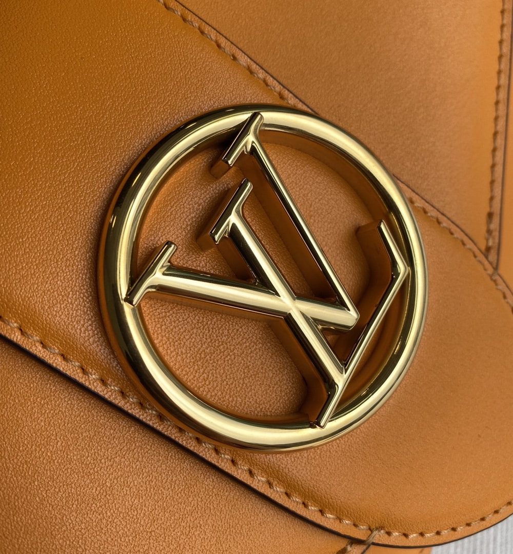 1:1 Replica Louis Vuitton LV LV Pont 9 Smooth Calfskin Leather Luxury Bag For Women M55946 - 9.1in/22cm