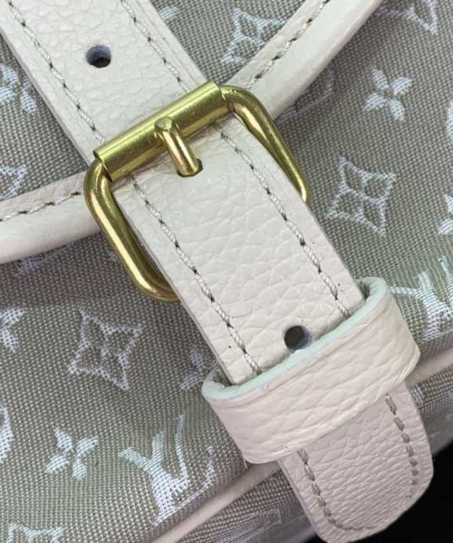 1:1 Replica Louis Vuitton LV Saumur MM Monogram Canvas Beige/Blue/Brown Luxury Bag For Women - 11.8in/30cm
