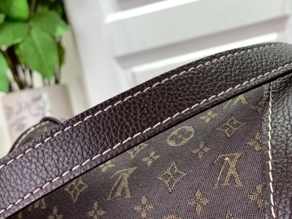 1:1 Replica Louis Vuitton LV Saumur MM Monogram Canvas Beige/Blue/Brown Luxury Bag For Women - 11.8in/30cm