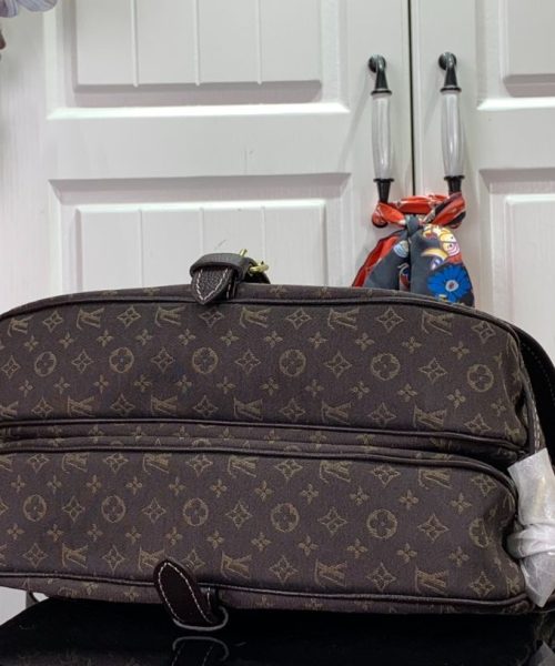 1:1 Replica Louis Vuitton LV Saumur MM Monogram Canvas Beige/Blue/Brown Luxury Bag For Women - 11.8in/30cm