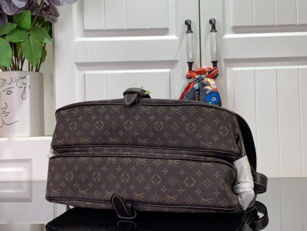 1:1 Replica Louis Vuitton LV Saumur MM Monogram Canvas Beige/Blue/Brown Luxury Bag For Women - 11.8in/30cm