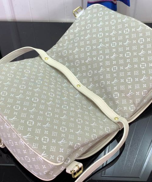 1:1 Replica Louis Vuitton LV Saumur MM Monogram Canvas Beige/Blue/Brown Luxury Bag For Women - 11.8in/30cm