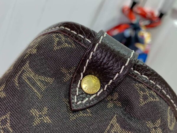 1:1 Replica Louis Vuitton LV Saumur MM Monogram Canvas Beige/Blue/Brown Luxury Bag For Women - 11.8in/30cm