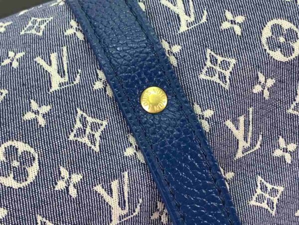 1:1 Replica Louis Vuitton LV Saumur MM Monogram Canvas Beige/Blue/Brown Luxury Bag For Women - 11.8in/30cm