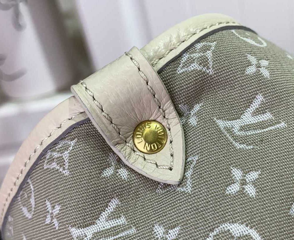 1:1 Replica Louis Vuitton LV Saumur MM Monogram Canvas Beige/Blue/Brown Luxury Bag For Women - 11.8in/30cm