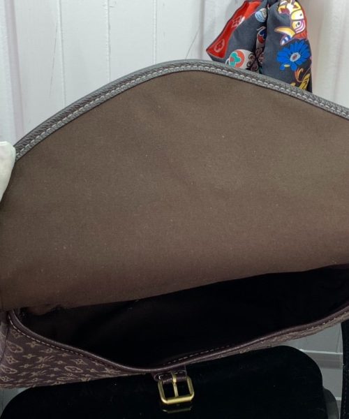 1:1 Replica Louis Vuitton LV Saumur MM Monogram Canvas Beige/Blue/Brown Luxury Bag For Women - 11.8in/30cm