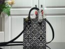 1:1 Replica Louis Vuitton LV Since 1854 Petit Sac Plat Red/Blue/Black Luxury Bag For Women - 17 cm/6.6 in