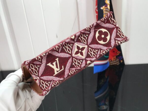 1:1 Replica Louis Vuitton LV Since 1854 Petit Sac Plat Red/Blue/Black Luxury Bag For Women - 17 cm/6.6 in