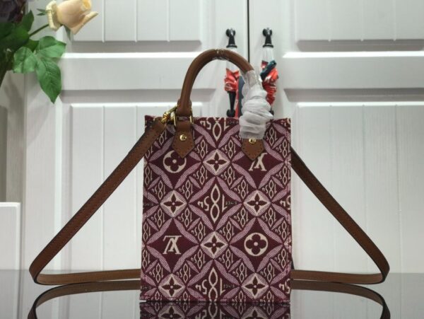 1:1 Replica Louis Vuitton LV Since 1854 Petit Sac Plat Red/Blue/Black Luxury Bag For Women - 17 cm/6.6 in
