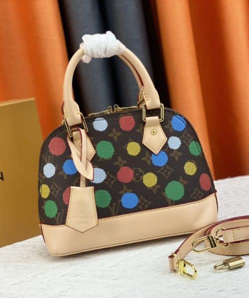 1:1 Replica Louis Vuitton LV LV x YK Alma BB Monogram Canvas Exclusive Bag For Women M46431 - 9.2in/ 23.5cm