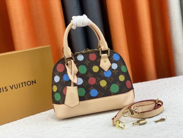 1:1 Replica Louis Vuitton LV LV x YK Alma BB Monogram Canvas Exclusive Bag For Women M46431 - 9.2in/ 23.5cm