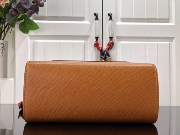 1:1 Replica Louis Vuitton LV Marelle Tote MM Epi Leather Black/Brown/Blue/Beige Luxurious Bag For Women M59954 - 11.8in/30cm