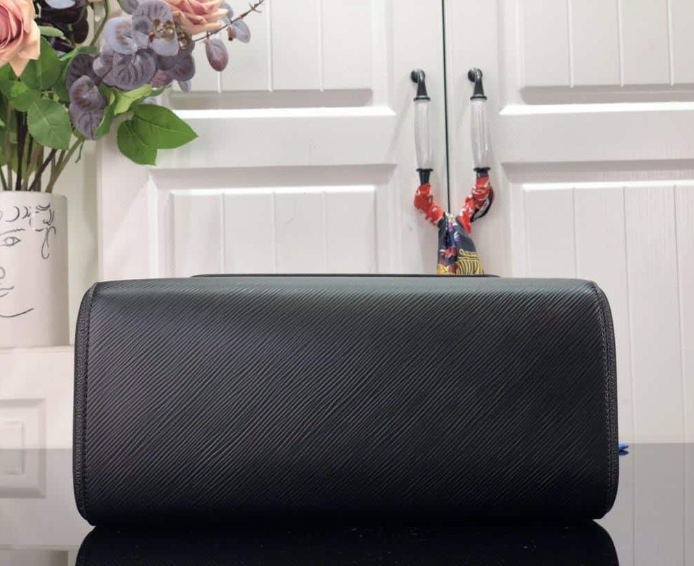 1:1 Replica Louis Vuitton LV Marelle Tote MM Epi Leather Black/Brown/Blue/Beige Luxurious Bag For Women M59954 - 11.8in/30cm