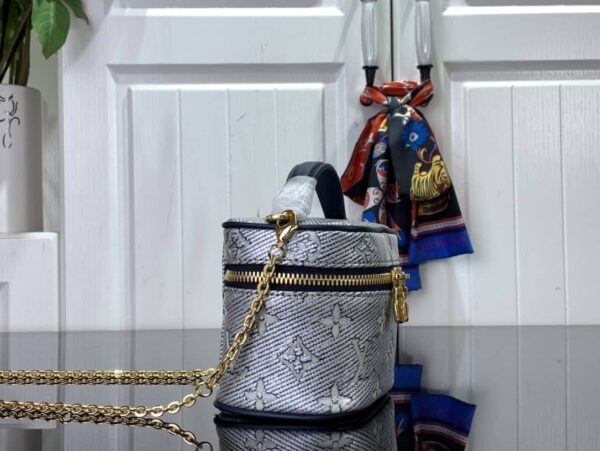 1:1 Replica Louis Vuitton LV Micro Vanity Bag Gold/ Sliver Unique Bag For Women M22920 M82467 - 11cm/ 4.3in