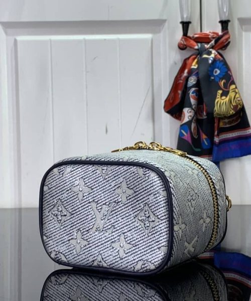 1:1 Replica Louis Vuitton LV Micro Vanity Bag Gold/ Sliver Unique Bag For Women M22920 M82467 - 11cm/ 4.3in