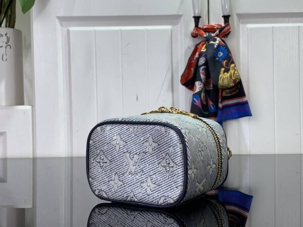 1:1 Replica Louis Vuitton LV Micro Vanity Bag Gold/ Sliver Unique Bag For Women M22920 M82467 - 11cm/ 4.3in