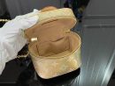 1:1 Replica Louis Vuitton LV Micro Vanity Bag Gold/ Sliver Unique Bag For Women M22920 M82467 - 11cm/ 4.3in