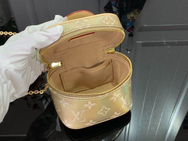1:1 Replica Louis Vuitton LV Micro Vanity Bag Gold/ Sliver Unique Bag For Women M22920 M82467 - 11cm/ 4.3in