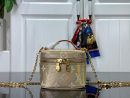 1:1 Replica Louis Vuitton LV Micro Vanity Bag Gold/ Sliver Unique Bag For Women M22920 M82467 - 11cm/ 4.3in