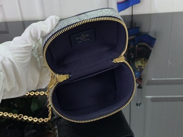 1:1 Replica Louis Vuitton LV Micro Vanity Bag Gold/ Sliver Unique Bag For Women M22920 M82467 - 11cm/ 4.3in