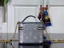 1:1 Replica Louis Vuitton LV Micro Vanity Bag Gold/ Sliver Unique Bag For Women M22920 M82467 - 11cm/ 4.3in