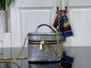 1:1 Replica Louis Vuitton LV Micro Vanity Bag Gold/ Sliver Unique Bag For Women M22920 M82467 - 11cm/ 4.3in