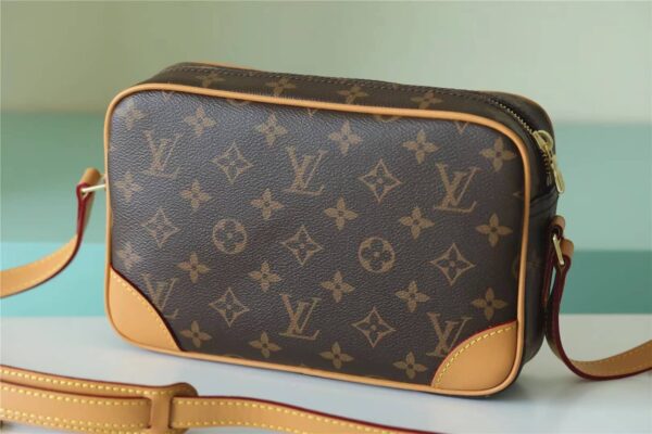 1:1 Replica Louis Vuitton LV Monogram Trocadero 23 Brown Luxury Bag For Women - 9.1in/ 23cm