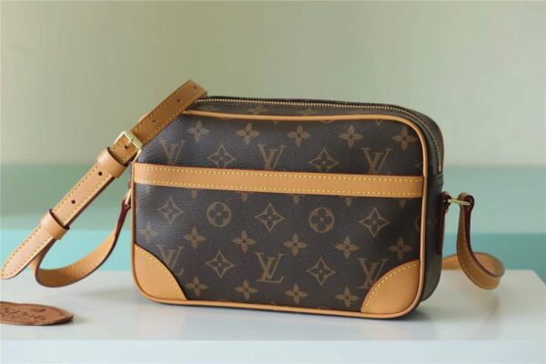 1:1 Replica Louis Vuitton LV Monogram Trocadero 23 Brown Luxury Bag For Women - 9.1in/ 23cm