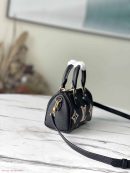 1:1 Replica Louis Vuitton LV Nano Speedy Bicolor Monogram Empreinte Leather Luxury Bag For Women M81456 - 6.3in/16cm