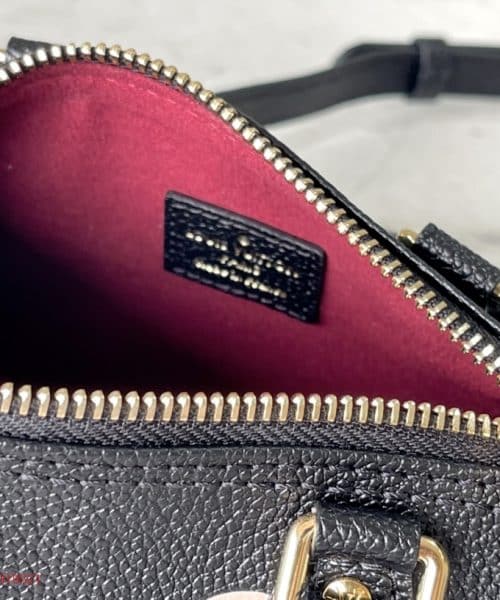 1:1 Replica Louis Vuitton LV Nano Speedy Bicolor Monogram Empreinte Leather Luxury Bag For Women M81456 - 6.3in/16cm